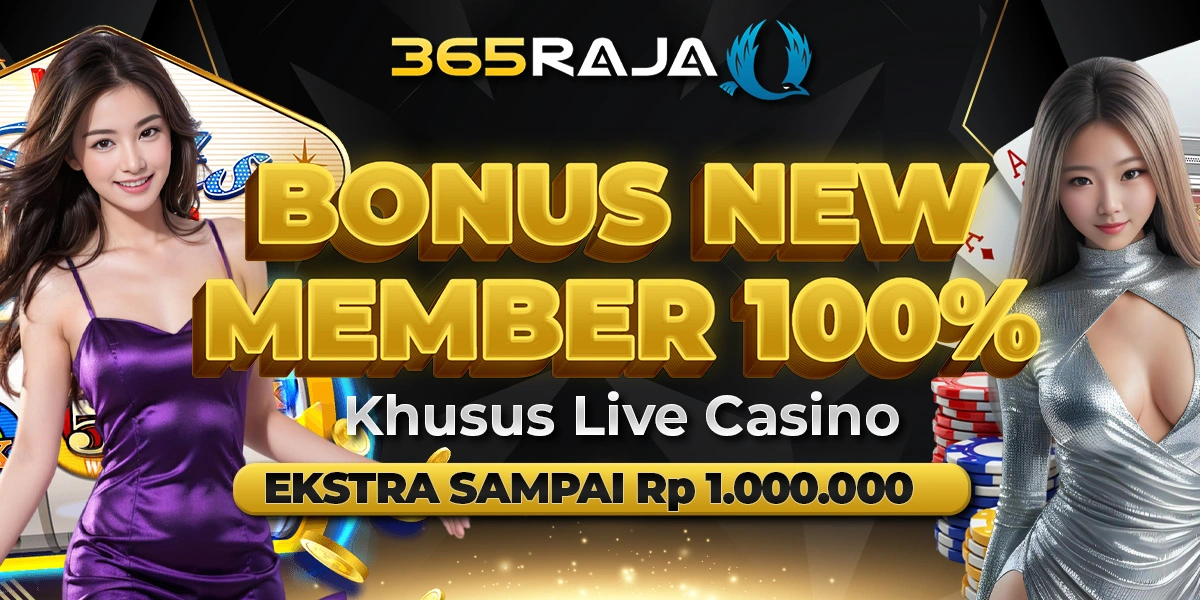 Bonus New Member Live Casino 100